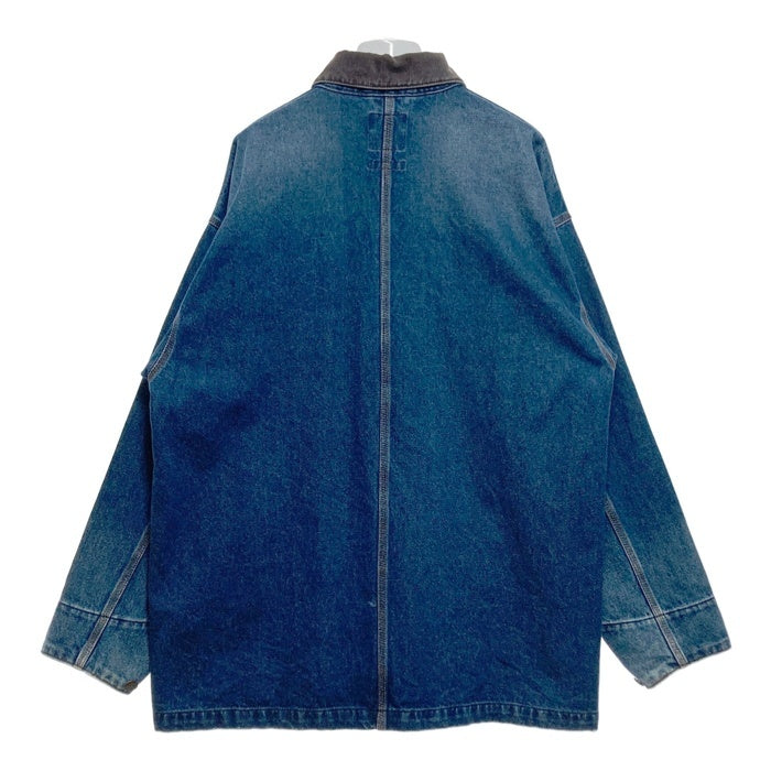 BEAMS ビームス デニム カバーオール ジャケット USED加工 インディゴ 23F-BM1812 Size L 瑞穂店