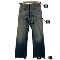 DIESEL ディーゼル ワイド デニムパンツ インディゴ Size 30 福生店
