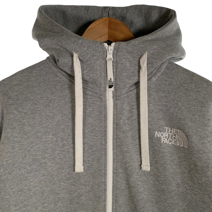 THE NORTH FACE ノースフェイス リアビュー フルジップ スウェットパーカー グレー Size L 福生店