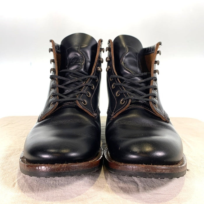 RED WING レッドウィング ベックマン フラット ボックス 6 INCH ブーツ 9060 ブラック 茶芯 USA製 Size US8.5 (26.5cm) 福生店