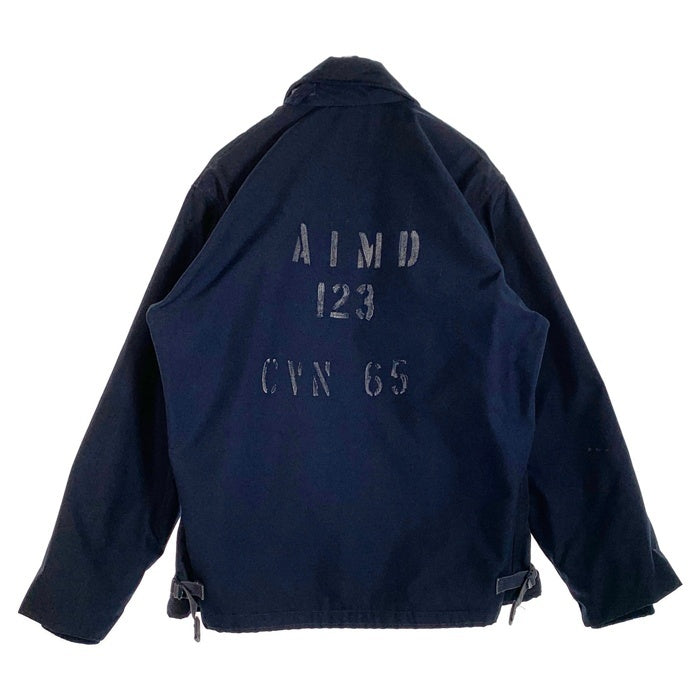 90`s U.S.NAVY 米海軍 A-2 ARAMID JACKET アラミドジャケット ネイビー DLA100-90-C0384 Size XL(46-48) 福生店