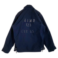 90`s U.S.NAVY 米海軍 A-2 ARAMID JACKET アラミドジャケット ネイビー DLA100-90-C0384 Size XL(46-48) 福生店