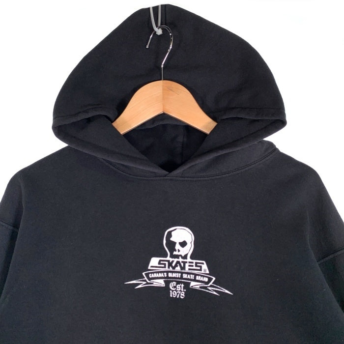 SKULL SKATES スカルスケーツ プルオーバー フーディー パーカー ブラック カナダ製 Size S 福生店