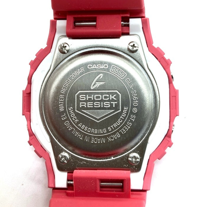 CASIO カシオ G-LIDE デジタル クォーツ腕時計 ピンク レディース S5610-4JF 瑞穂店