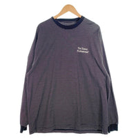 The Ennoy Professional エンノイ プロフェッショナル 23SS L/S Border T-Shirt ロングスリーブ ボーダーTシャツ ブラック SS23BRENCT04AM Size XXL 福生店