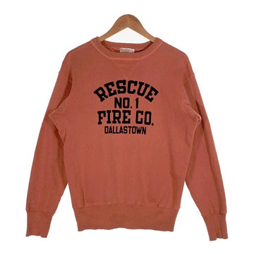 WAREHOUSE ウエアハウス SET-IN FREEDOM SWEAT " RESCUE NO.1 " スウェットトレーナー セットインフリーダム レッド Size 42 福生店