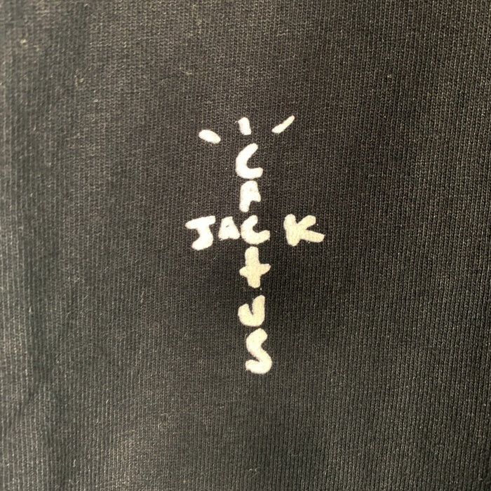 Cactus Jack カクタスジャック Travis Scott トラヴィススコット FREE THE RAGE TEE 半袖 Tシャツ ブラック TSRA-SS01 Size 2XL 福生店