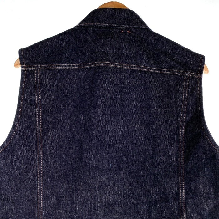 CUT-RATE カットレイト デニムベスト インディゴ Size L 福生店