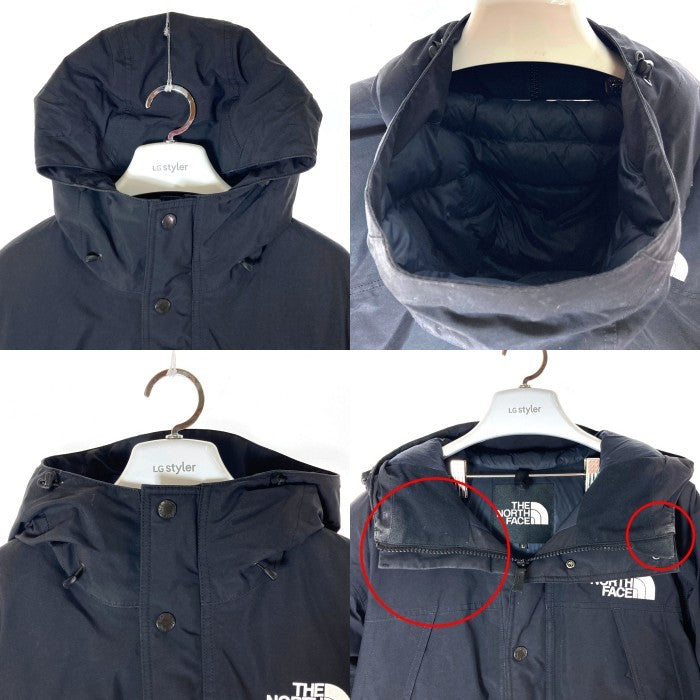 THE NORTH FACE ザノースフェイス ND92237 マウンテンダウンジャケット ブラック sizeL 瑞穂店