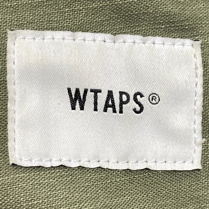 WTAPS ダブルタップス 18AW CAPE/TROUSERS COTTON SATIN 182WVDT-PTM02 ケープ トラウザーズ ブラック カーゴパンツ カーキ size03 瑞穂店