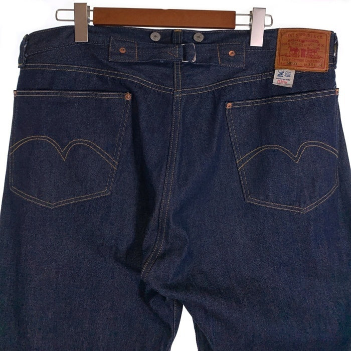 LEVI'S リーバイス 501XX ボタン裏3105 復刻 1933年 ボタンフライ 赤耳 セルビッチ デニム パンツ L インディゴ 33501-0049 日本製 Size W38 福生店
