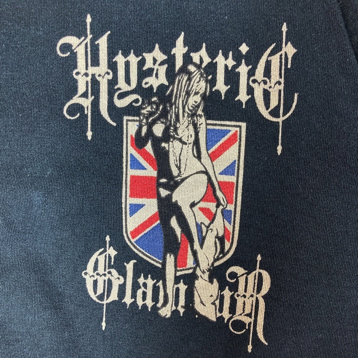 HYSTERIC GLAMOUR ヒステリックグラマー ジップアップパーカー ブラック sizeF 瑞穂店