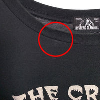 HYSTERIC GLAMOUR ヒステリックグラマー THE CRAMPS プリントTシャツ ブラック 02183CT23 Size M 福生店