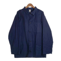 MARIO DE CECCO ユーロ ワークジャケット カバーオール ネイビー 内側モールスキン Size 56 福生店
