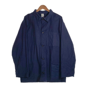 MARIO DE CECCO ユーロ ワークジャケット カバーオール ネイビー 内側モールスキン Size 56 福生店