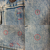 Levi's リーバイス 71557-0214 ボタン裏J30 日本製 BIGE復刻 トラッカージャケット Gジャン ライトインディゴ size36 瑞穂店