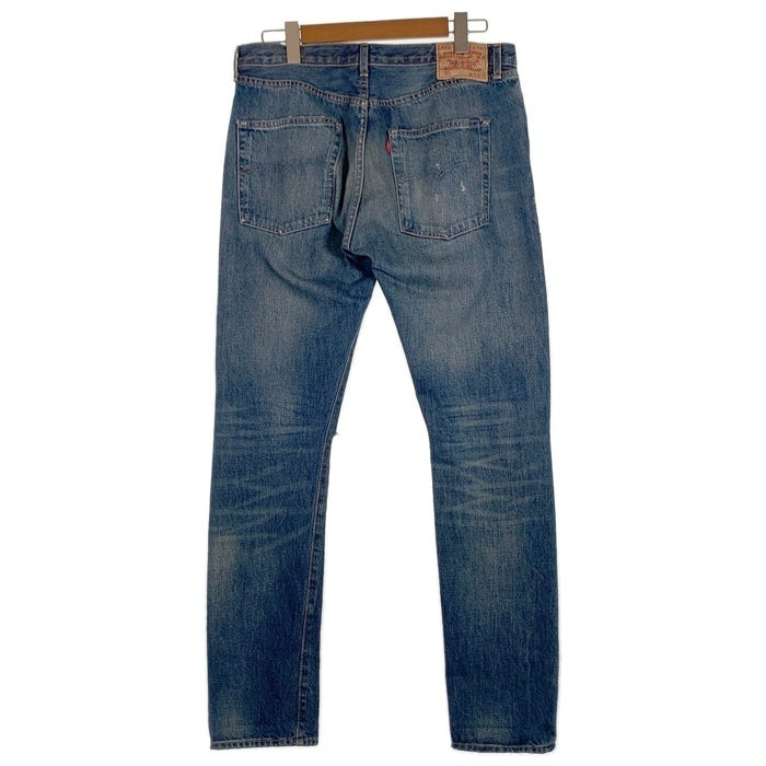 Levi's リーバイス 501XX BIG E ビッグイー 1966 復刻 カンヌキ 赤耳 セルビッチ デニムパンツ ライトブルー 66466-0013 Size W32 L32 福生店