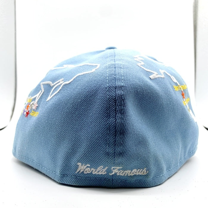 SUPREME シュプリーム 23AW Worldwide Box Logo New Era ワールドワイド ボックスロゴ ニューエラ ベースボールキャップ ブルー Size 8 (63.5cm) 福生店