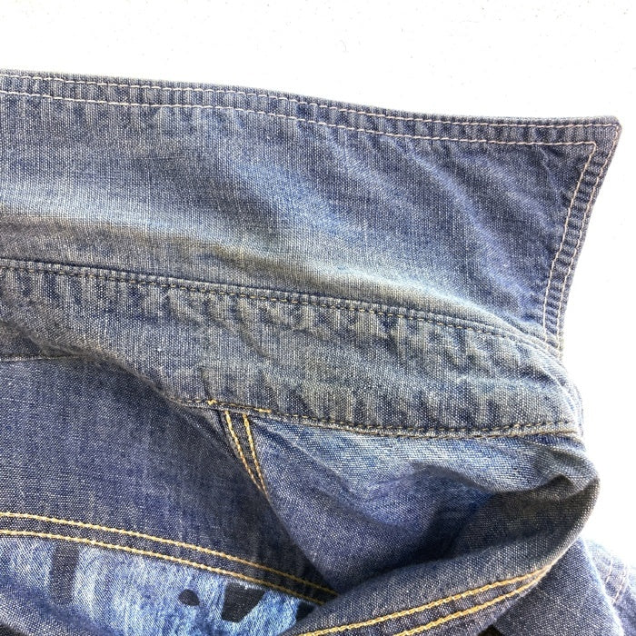 BOOTLEGGERS ブートレガーズ HIGH FLYER 山ポケ シャンブレーシャツ インディゴ size15 瑞穂店