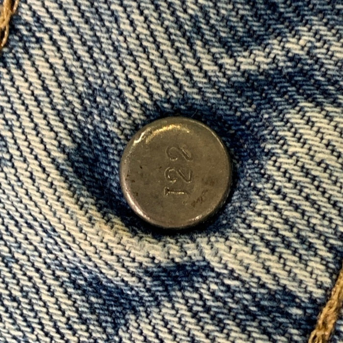 90's Levi's リーバイス ボタン裏J22 隠しリベット カットオフ ジッパーフライ デニムパンツ ライトブルー 日本製 Size ウエスト約90cm 福生店