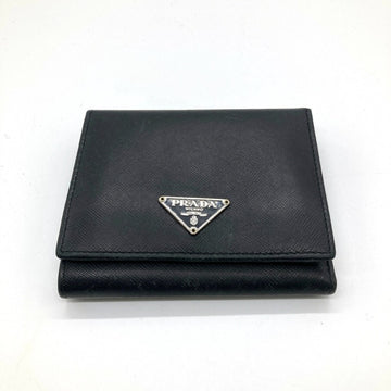 PRADA プラダ サフィアーノ 3つ折り財布 ブラック -2 瑞穂店