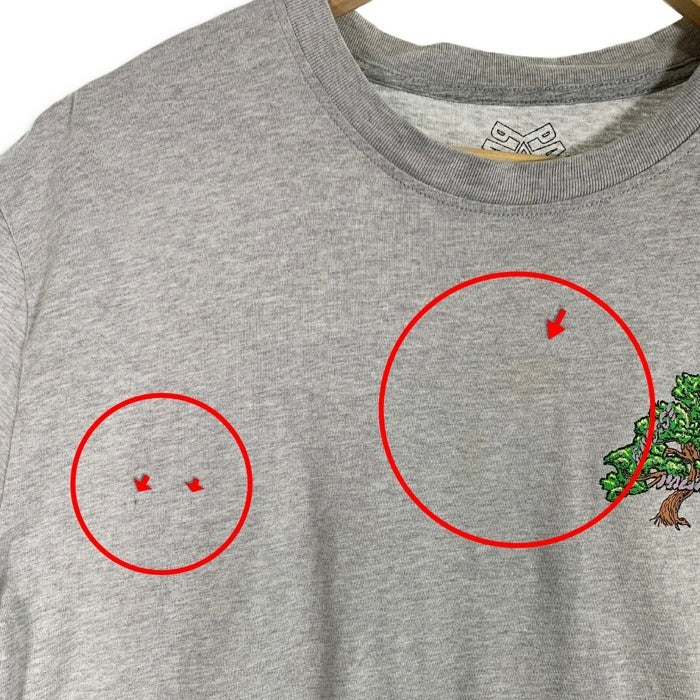 PALACE パレス スケートボード 22SS BONSAI T-SHIRT ボンサイ プリントTシャツ グレー Size XL 福生店