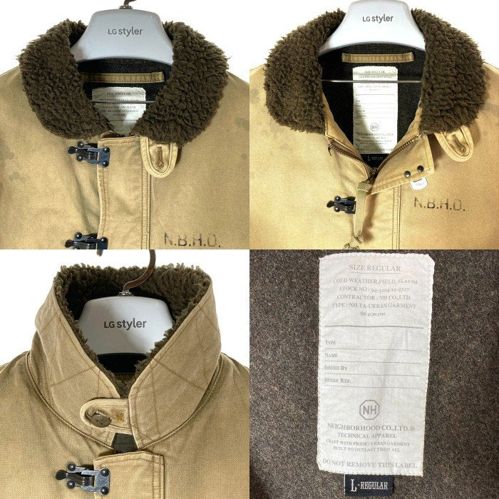 NEIGHBORHOOD ネイバーフッド 112NYNH-JKM02 N-1 デッキジャケット ブラウン sizeL 瑞穂店