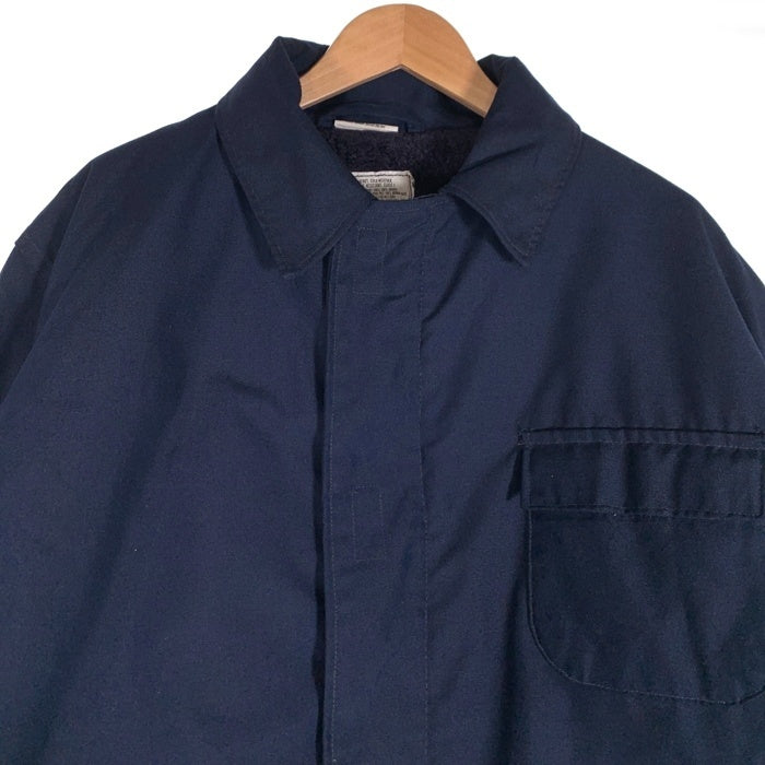 U.S.NAVY 米海軍 アラミドデッキジャケット ネイビー DLA100-90-C-0384 Size L(42-44) 福生店