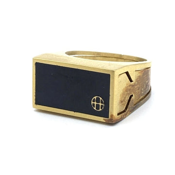 HUF ハフ CIRCLE H STASH RING サークルスタッシュリング フェイクゴールド Size 22号 福生店