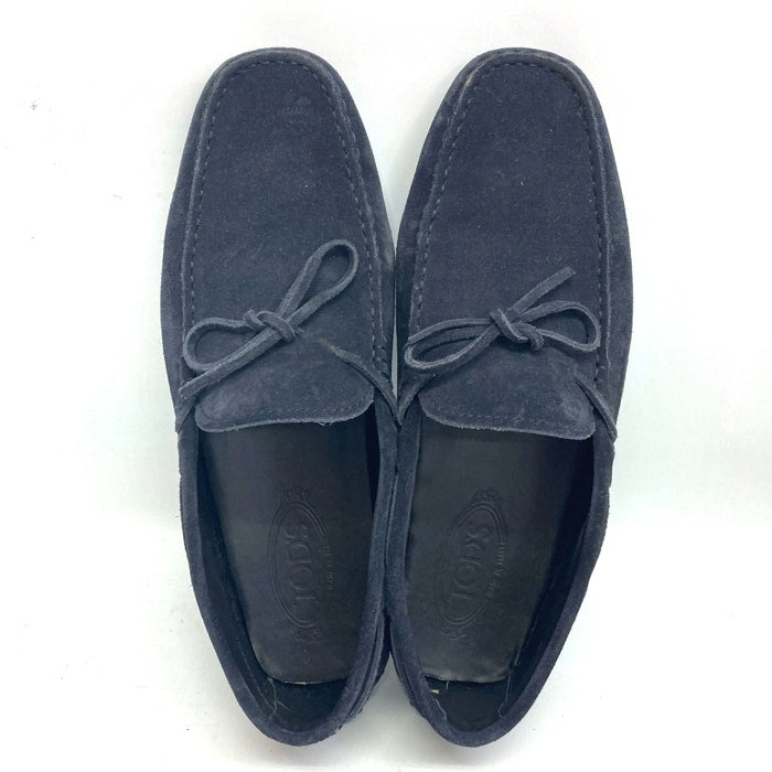 TOD’S トッズ スウェード ドライビングシューズ ネイビー size8.5 瑞穂店