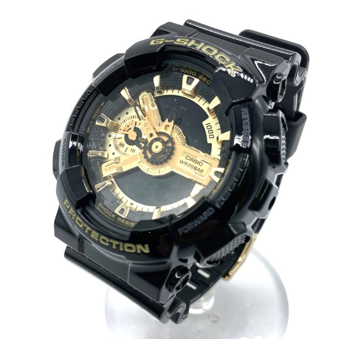 CASIO カシオ G-SHOCK GA-110GB-1AJF デジアナ 腕時計 ブラック×ゴールド 瑞穂店