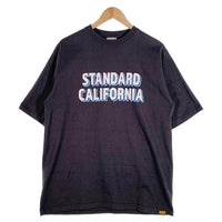 STANDARD CALIFORNIA スタンダードカリフォルニア Heavy Tee ロゴプリント Tシャツ ブラック Size XL 福生店