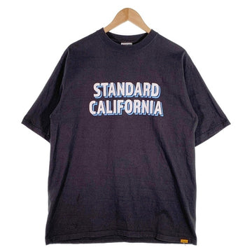 STANDARD CALIFORNIA スタンダードカリフォルニア Heavy Tee ロゴプリント Tシャツ ブラック Size XL 福生店