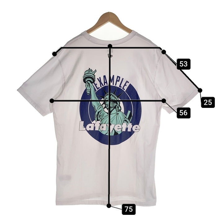 EXAMPLE エグザンプル NEW ERA ニューエラ Lafayette ラファイエット IT’S ALL ABOUT TO YOU S/S TEE 半袖 Tシャツ ホワイト Size XXL 福生店