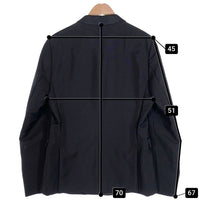 EMPORIO ARMANI エンポリオアルマーニ セットアップ P1V23G P1046 ブラック イタリア製 Size 48 福生店