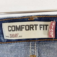 Levi's リーバイス 560 テーパード デニムパンツ インディゴ バングラディッシュ製 Size 40 瑞穂店