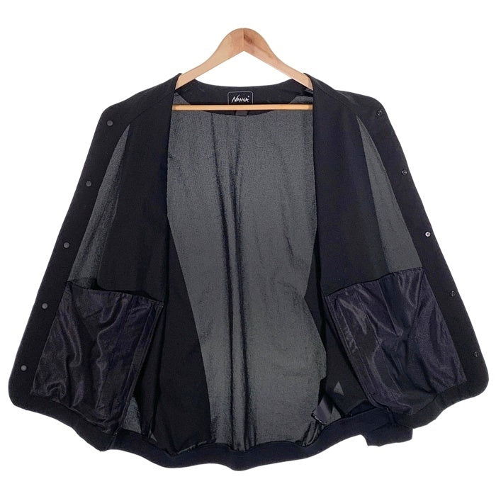 NANGA ナンガ 26SS DotAir COMFY CARDIGAN ドットエア コンフィ カーディガン ブラック Size M 福生店