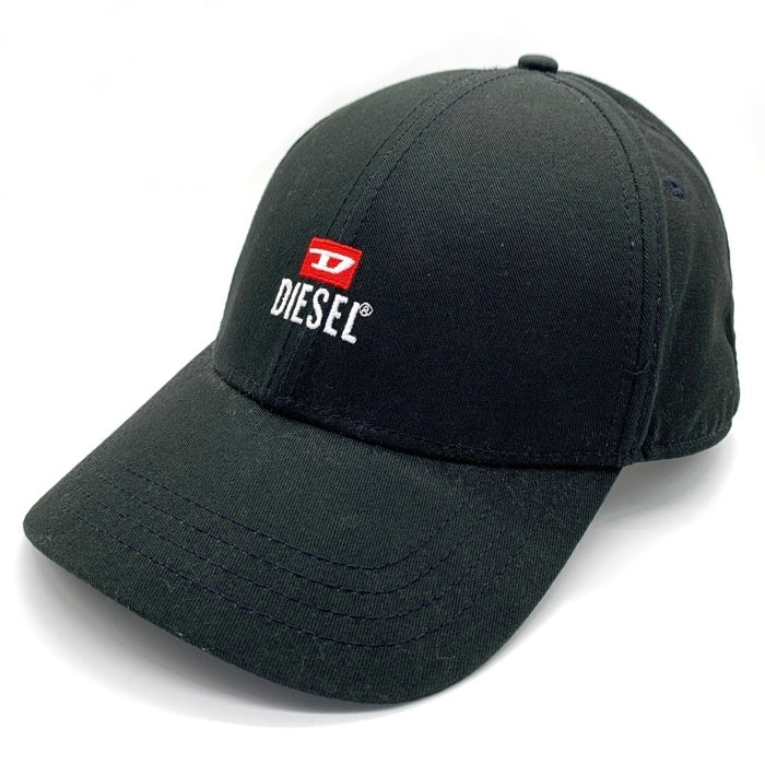 DIESEL ディーゼル NEW-D-LOGO-OUT スナップバック ベースボールキャップ ブラック A12047 福生店