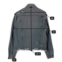 UNAILE アンエイル UA0011 Damage Denim Jacket ダメージ デニムジャケット グレー sizeM 瑞穂店