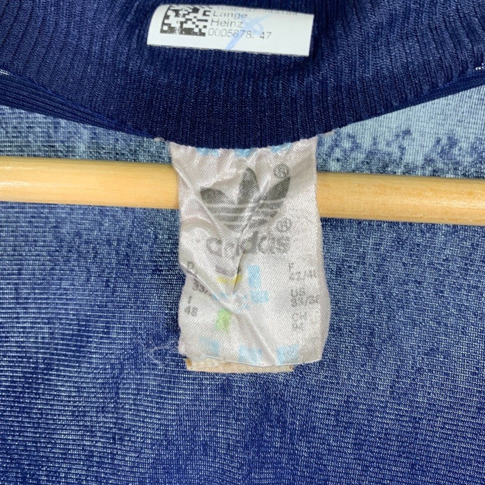 80's~ adidas アディダス Track Jacket トラックジャケット ネイビー 香港製 Size M 相当 福生店
