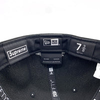 SUPREME シュプリーム 21AW NEW ERA ニューエラ 59FIFTY Undisputed Box Logo Cap ボックスロゴ ベースボールキャップ ブラック Size 7 3/8 (58.7cm) 福生店