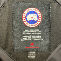 CANADA GOOSE カナダグース WYNDHAM PARKA ウィンダムパーカ ファー ダウンジャケット ブラック 3808MA サザビーリーグ Size FUSION L 瑞穂店