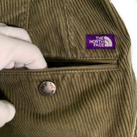 THE NORTH FACE PURPLE LABEL ノースフェイス パープルレーベル Corduroy Wide Tapered Pants コーデュロイワイドテーパードパンツ NT5155N Size 34 福生店