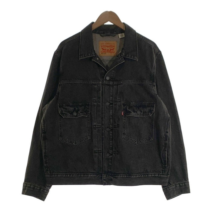 LEVI'S リーバイス TYPEⅡトラッカー デニム ジャケット ブラック A7632-0002 Size L 福生店