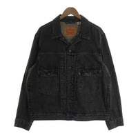 LEVI'S リーバイス TYPEⅡトラッカー デニム ジャケット ブラック A7632-0002 Size L 福生店