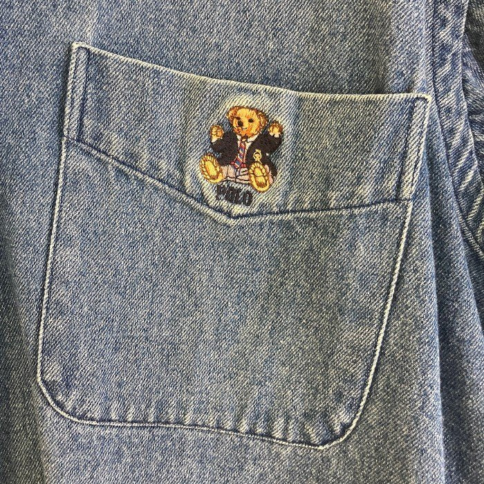 Ralph Lauren ラルフローレン ポロベアー刺繍 デニム B.D シャツ インディゴ sizeM 瑞穂店