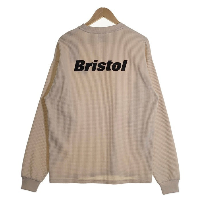 F.C.Real Bristol エフシーレアルブリストル テック ワッフルサーマルカットソー 長袖 アイボリー FCRB-240037 Size M 福生店