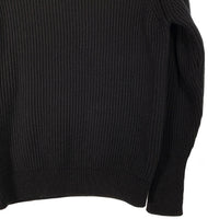 ANDERSEN ANDERSEN アンデルセンアンデルセン タートルネック ハイネック ウール リブニットセーター ブラック フィンガーホール Size XS 福生店