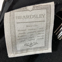 BEARDSLEY ビアズリー コットンスウェットコンビネゾン オールインワン ブラック BEZ1092409A0004 Size F 瑞穂店