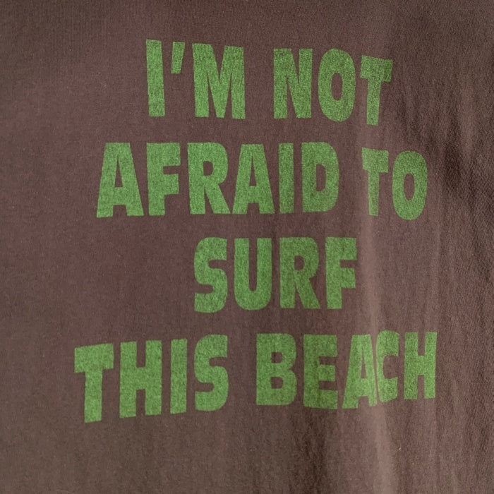 TOYS McCOY トイズマッコイ CASPER TEE IT`S SAFE TO SURF キャスパープリントTシャツ 前V チャコールグレー TMC2504 Size L 福生店